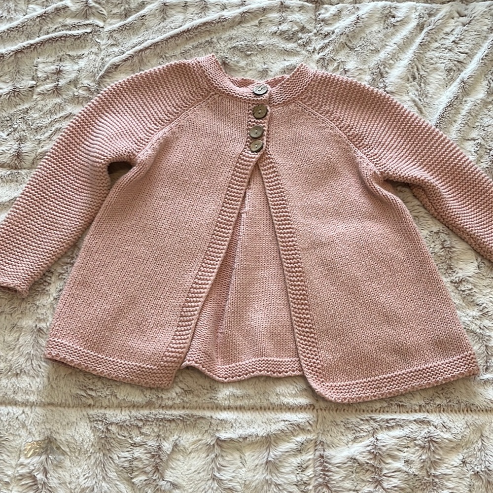 Girls Pink Sweater